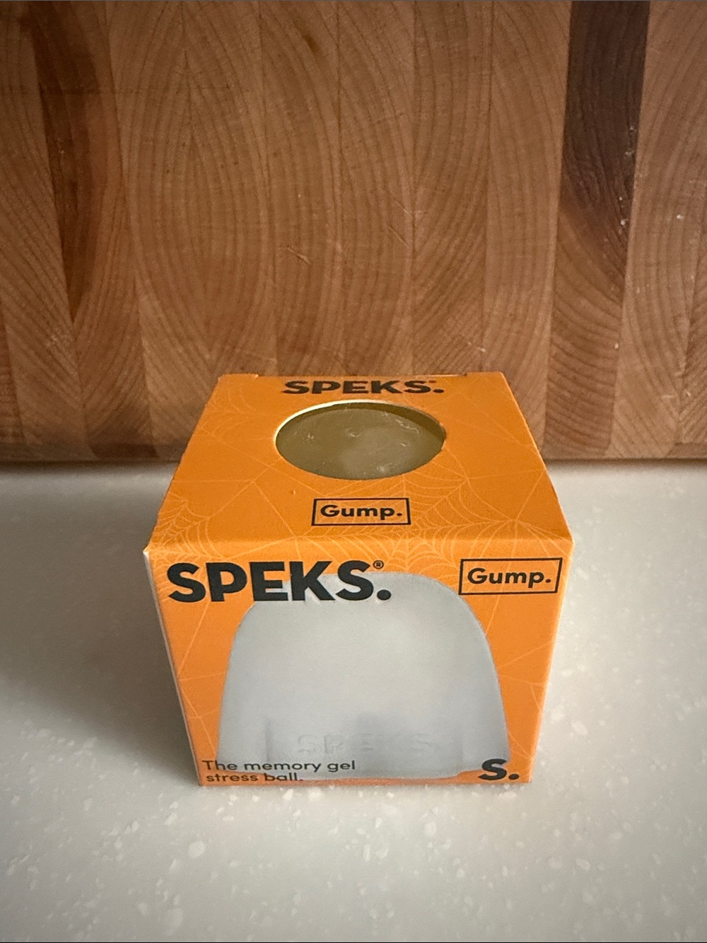 SPEKS Gump Ghost  Memory Gel Stress Ball - New
